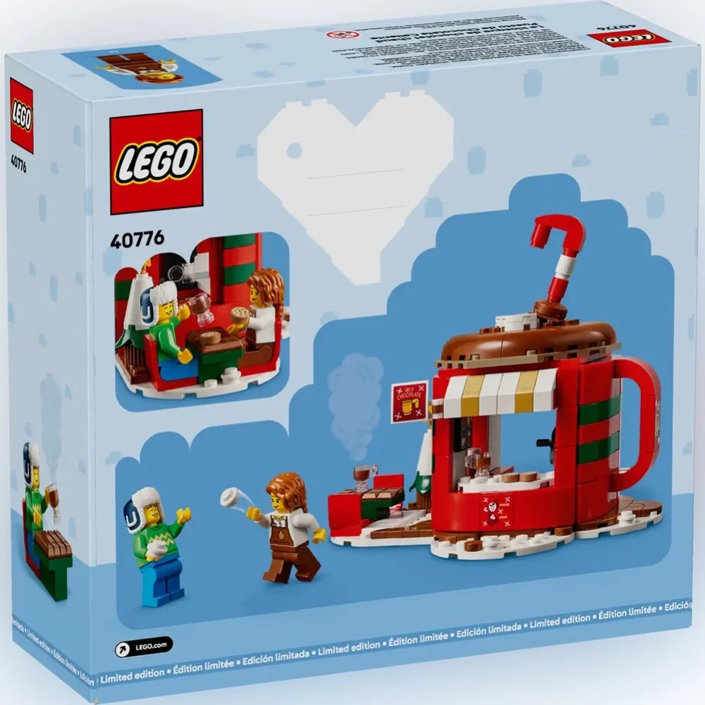 LEGO ‘Limited Edition’ Holidays Hot Chocolate Stand 40776 Christmas-256 Pcs.,NIB